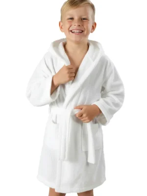 Robe banho felpo c/ capuz criança