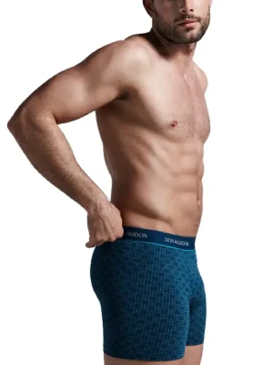 Pack 2 boxers estampado/liso homem