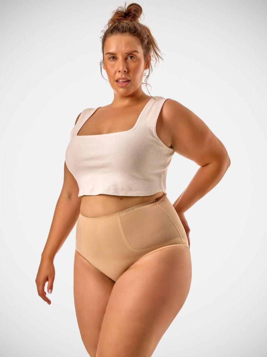 Cueca Média Modeladora/Cinta de controlo Abdominal Kehat (Cópia)